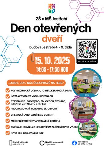 Zveme Vás na den otevřených dveří