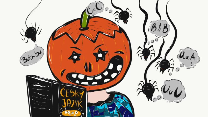 Halloweenské učení a odpoledne