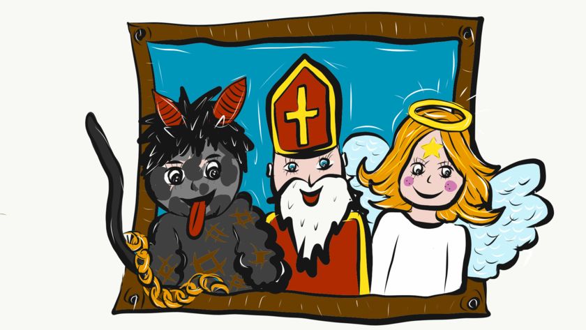 Čerti ve škole (příspěvek SRPŠ na balíček)