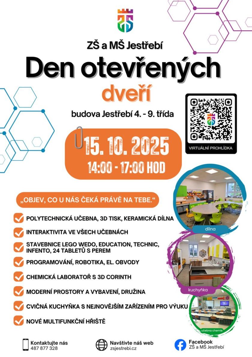 Zveme Vás na den otevřených dveří