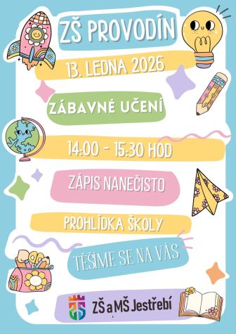 DEN OTEVŘENÝCH DVEŘÍ v budově ZŠ Provodín